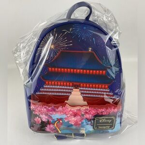 Loungefly Disney Mulan Castle Light Up Backpack